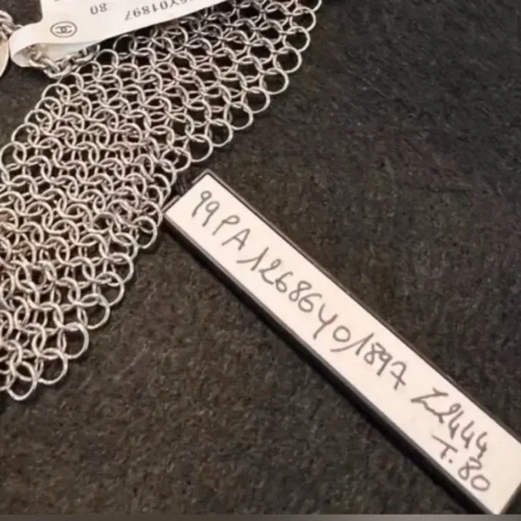 Chanel Vintage Spring 1999 Beaded Chainmail Bum Bag- NWT - Picture 6 of 9